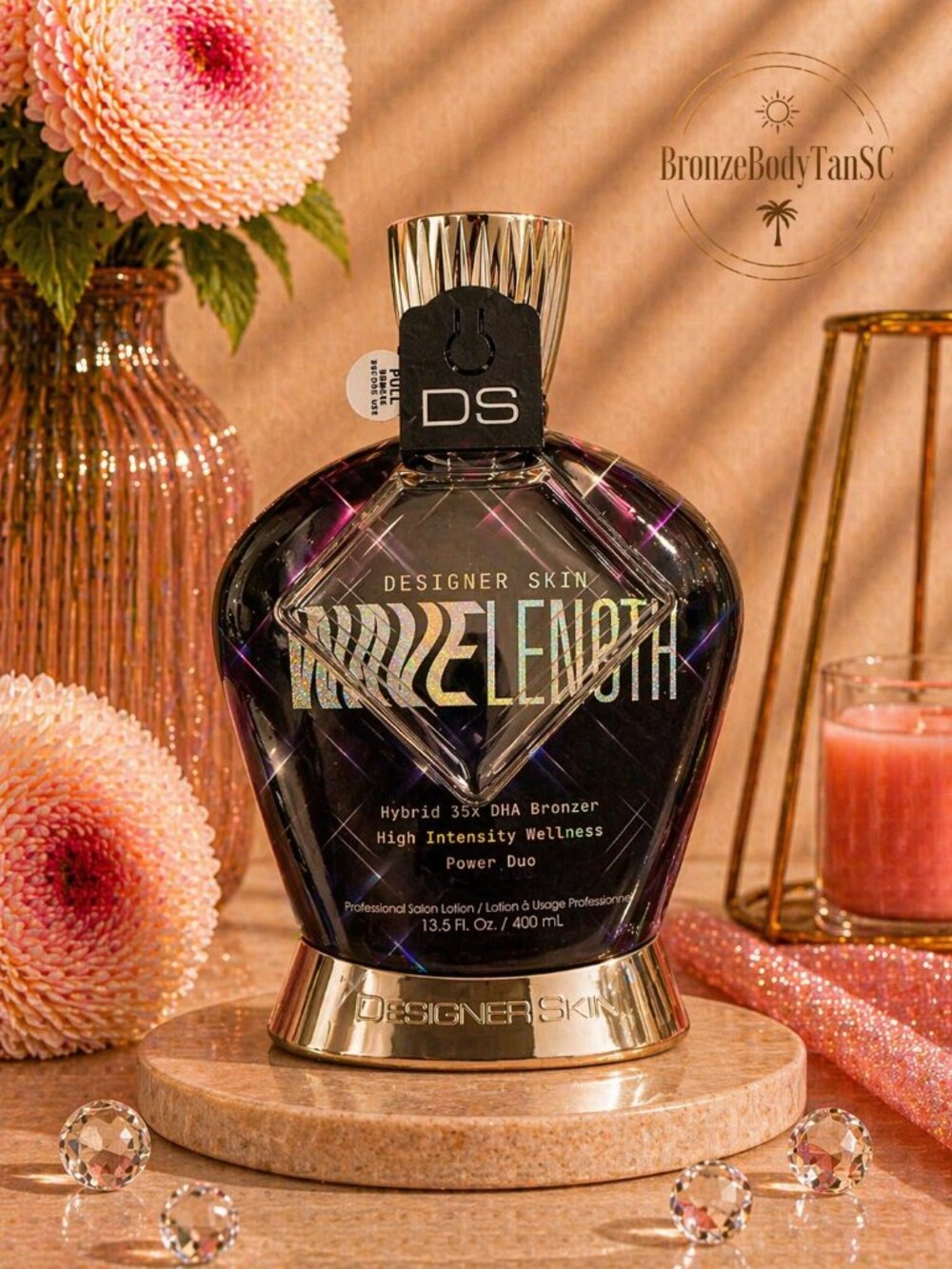 ☀️ Wave Length ☀️ Desinger Skin -Hybrid Bronzer Tanning Lotion 13.5oz WaveLength